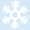 Copo de nieve simple